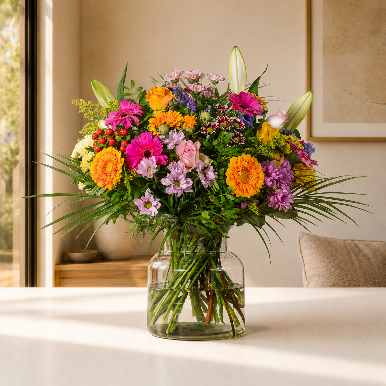 Flowers 50 to 60 euro - Surprise - Dublin delivery