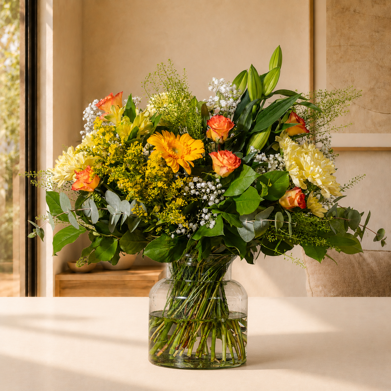 New Year flowers - You're So Golden - Dublin delivery