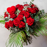 Two Dozen Red Roses, a luxury red rose bouquet for Valentine's Day and anniversaries
