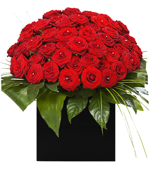 100 Red Roses - Flowers Made Easy