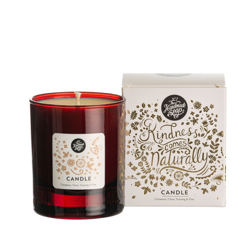 Cinnamon, Clove, Nutmeg and Pine Candle - Flowers Made Easy
