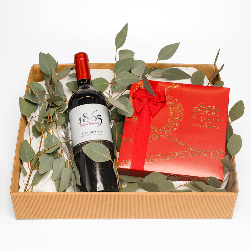 Wine & Chocolate Hamper