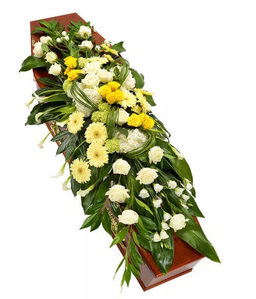 Coffin Spray Full Length - Flowers Made Easy