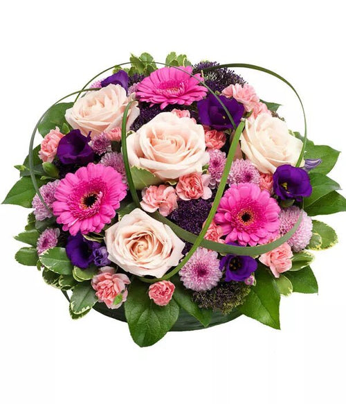 Posy Pink and Purple - Flowers Made Easy