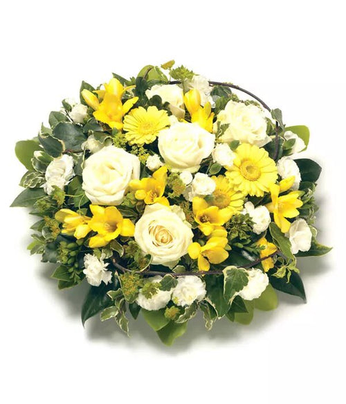 Posy Yellow and White - Flowers Made Easy